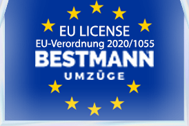 EU Lizenz Bestmann Umzüge aus Bielefeld
